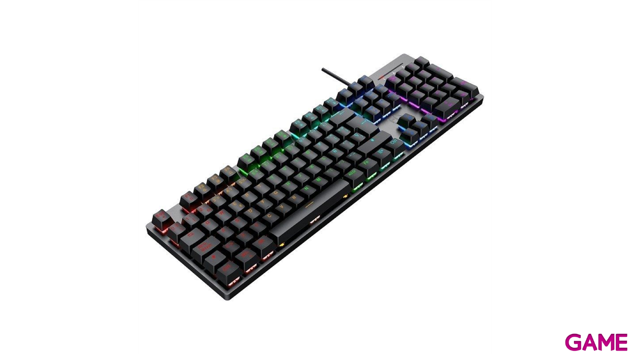 Hiditec GK400 ARGB teclado USB Negro-7