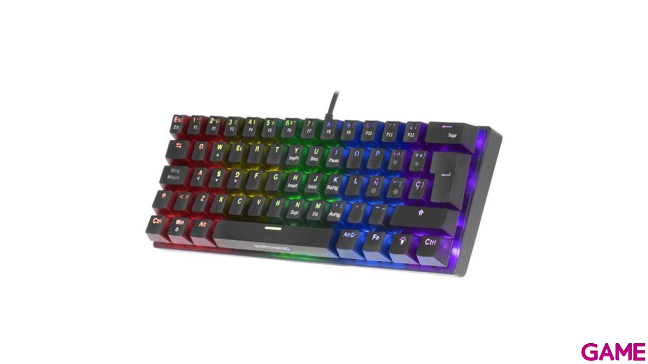 Mars Gaming MK60 FRGB Antighosting Mecanico Negro - Teclado Gaming-3