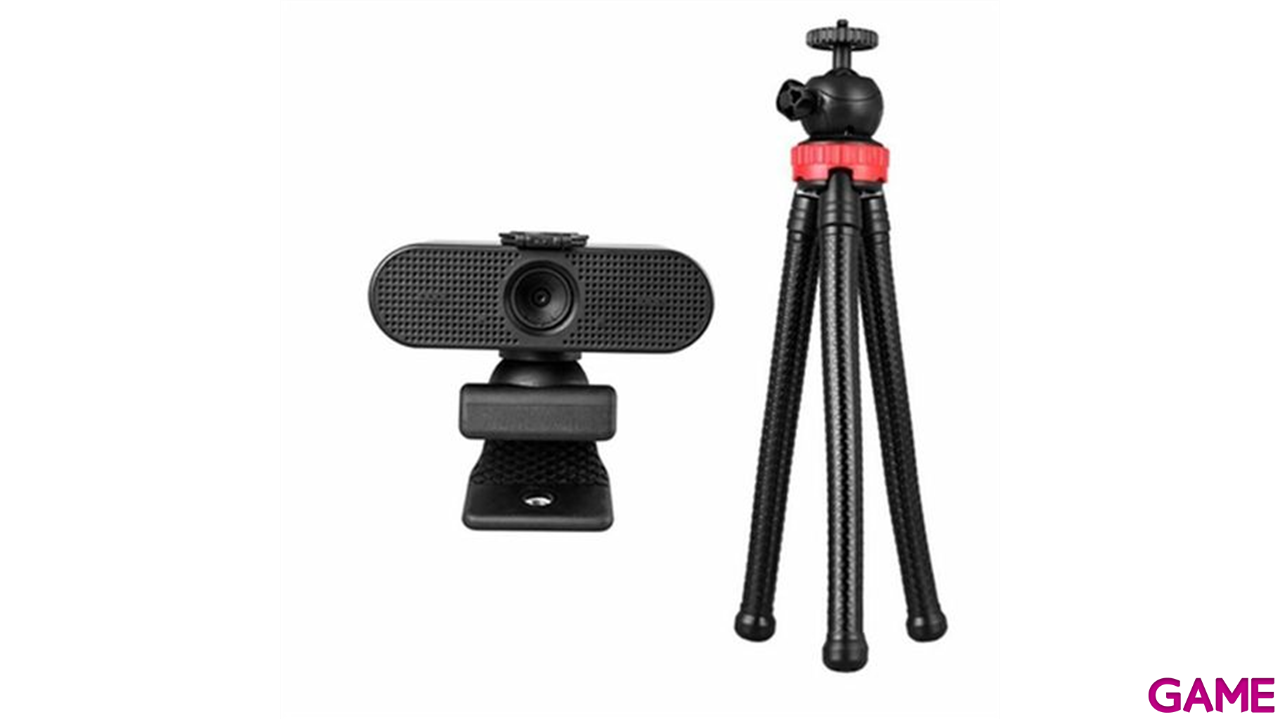 iggual Kit Webcam Quick View + mini trípode MT360-0