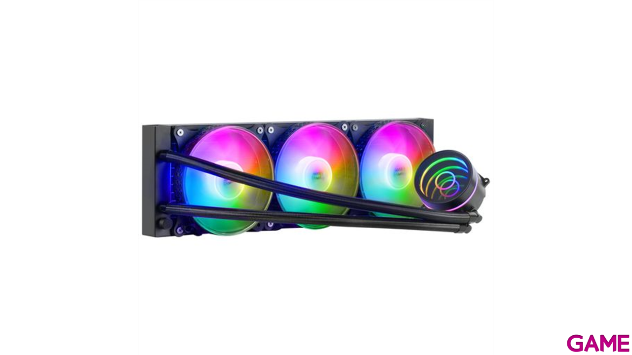 Mars Gaming ML-ONE360 TDP 550W 3 Ventiladores FRGB Negro - Refrigeracion Liquida-0