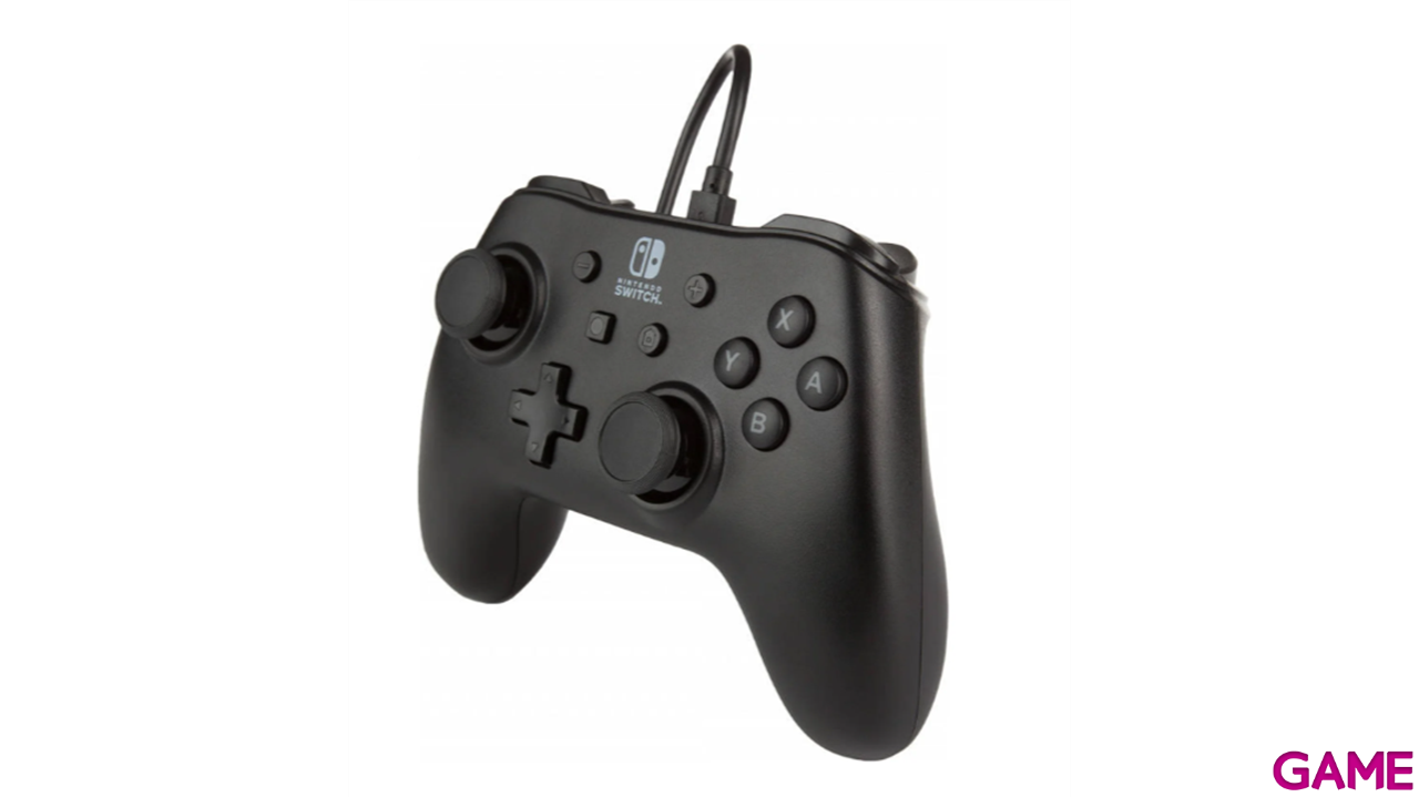 Controller con Cable PowerA Negro -Licencia oficial--1