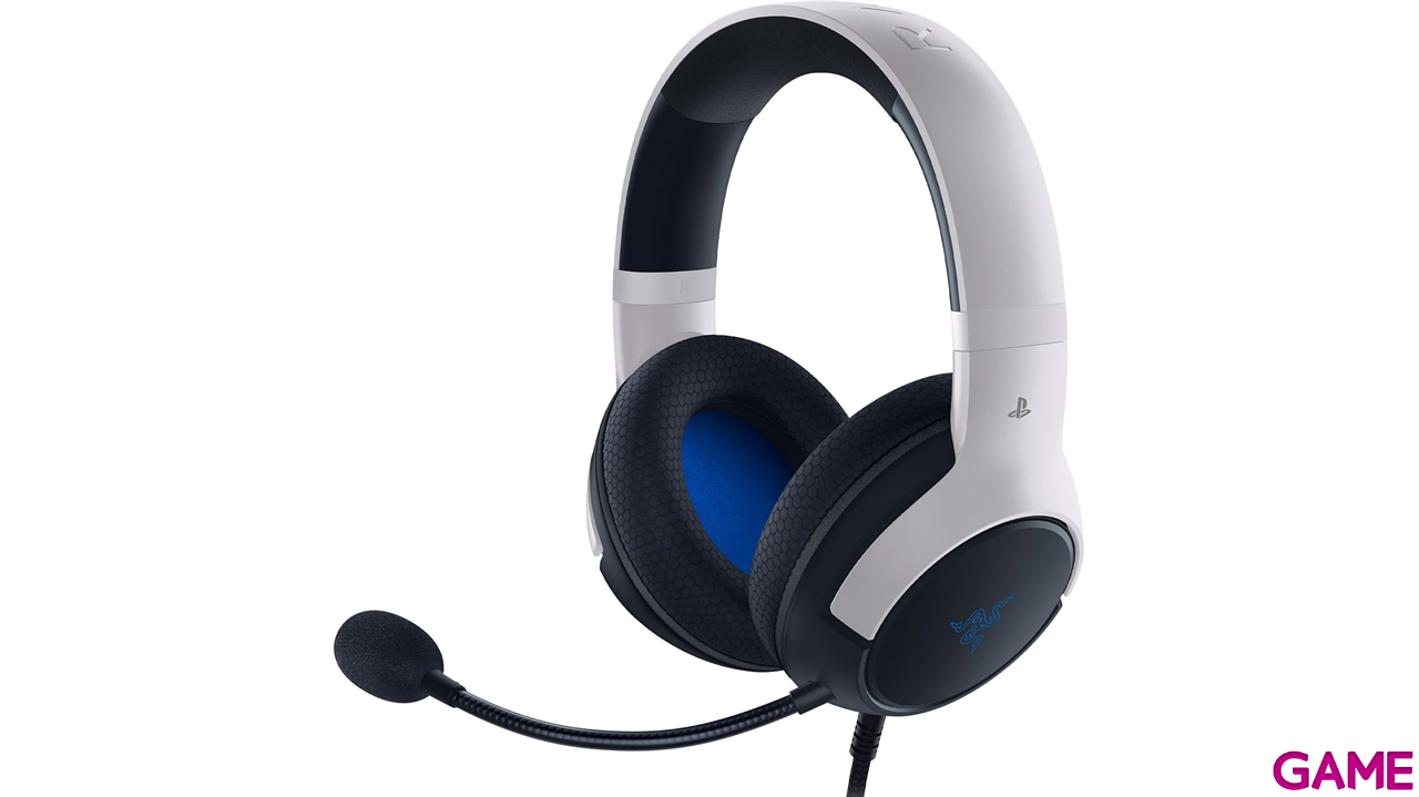 Razer Kaira X Negro Azul Blanco PC - PS5 - PS4 - Switch - Movil - Licencia PlayStation - Auriculares Gaming-4