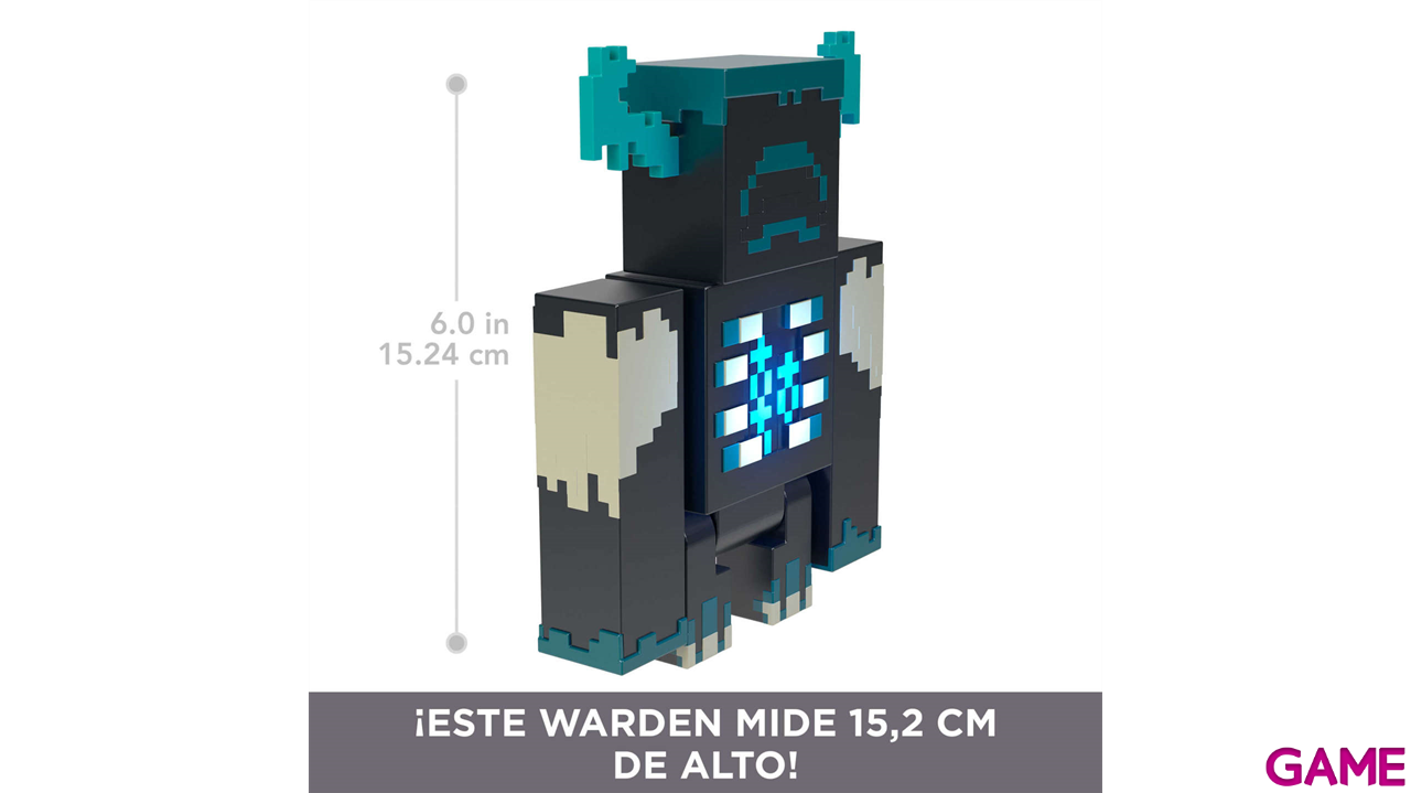 Minecraft Figura Warden con Luces y Sonidos-1