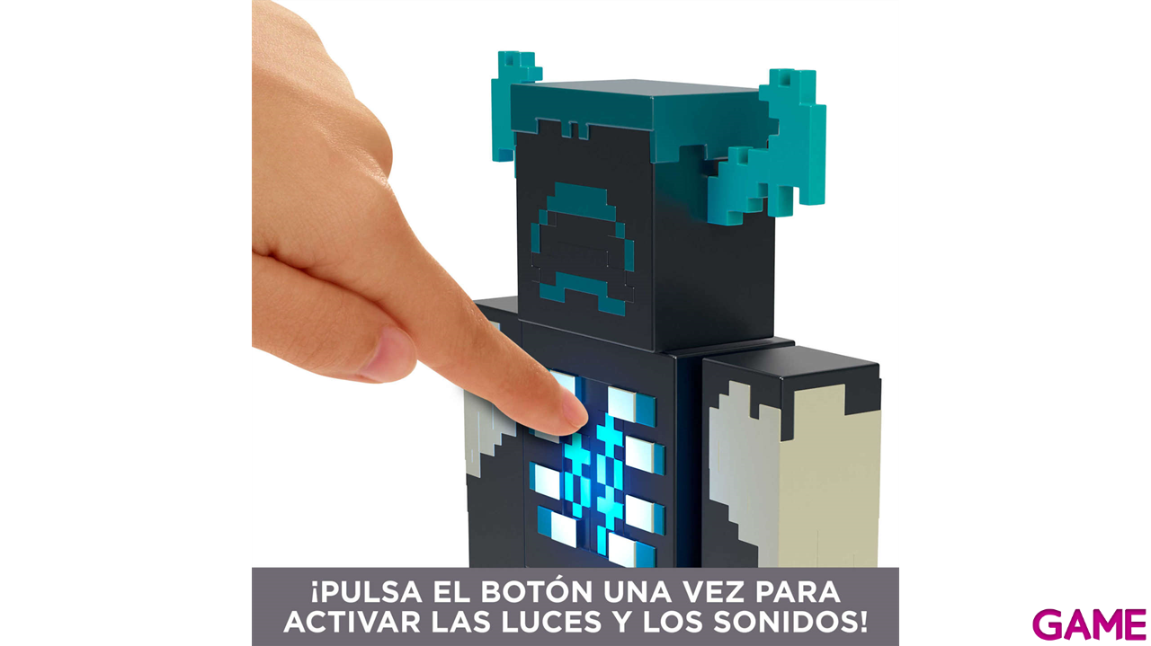 Minecraft Figura Warden con Luces y Sonidos-2