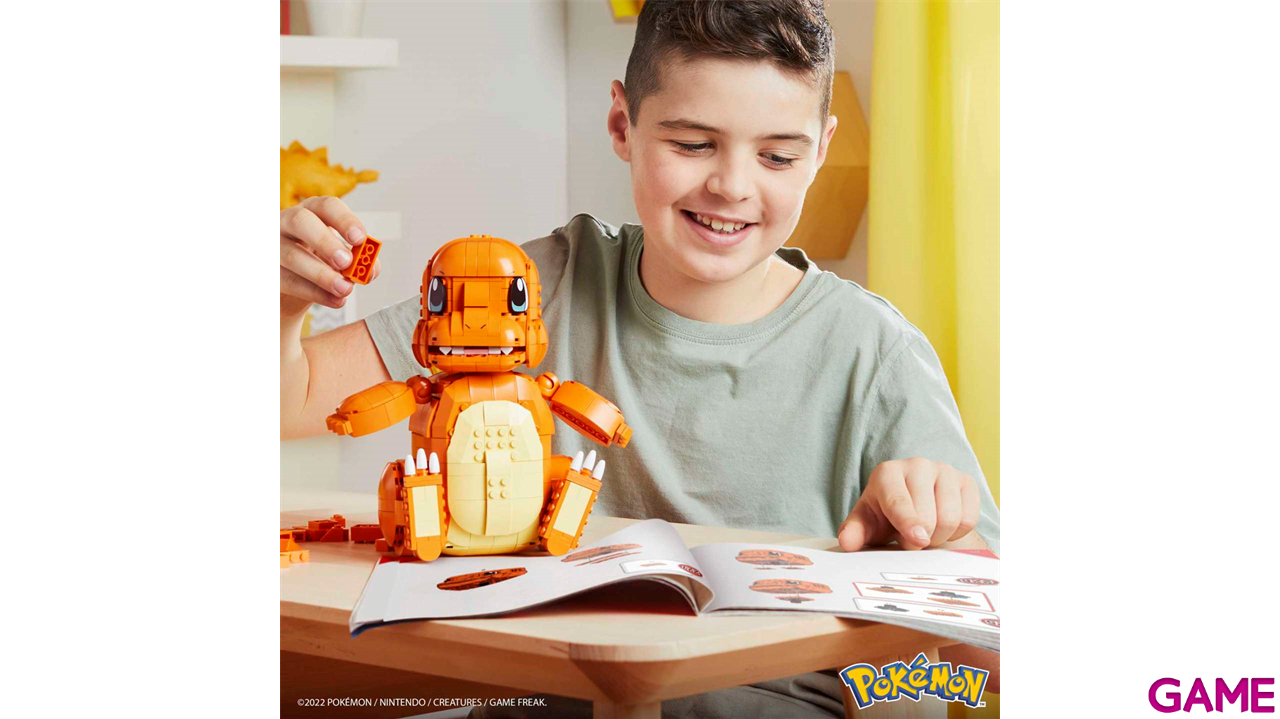 MEGA Construx Pokemon Charmander Grande-4