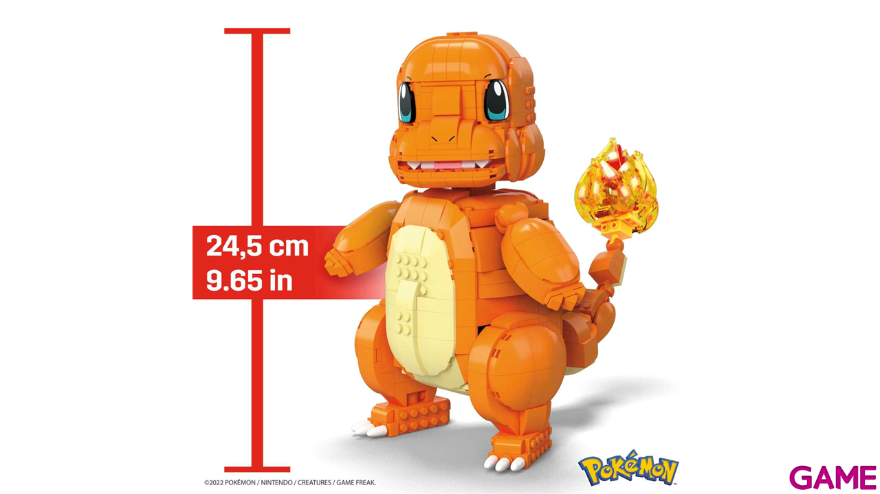 MEGA Construx Pokemon Charmander Grande-5