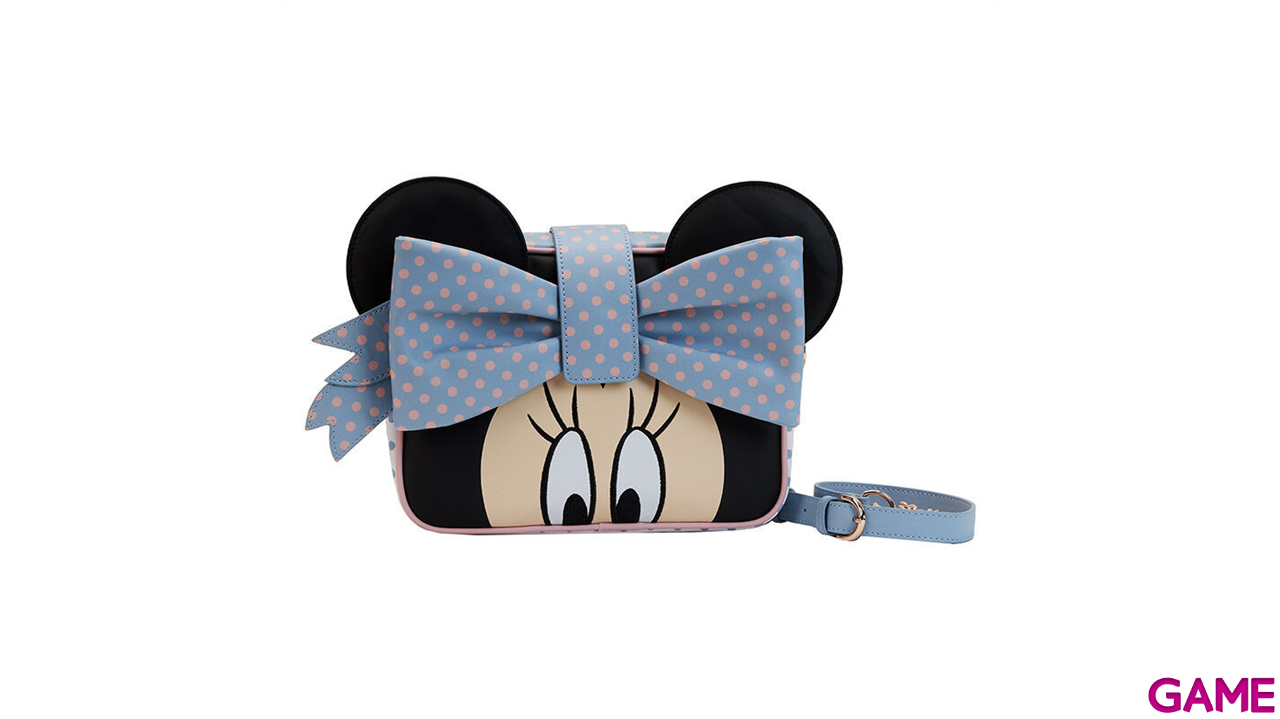 Bolso Pastel Polka Dot Minnie Mouse Disney-1