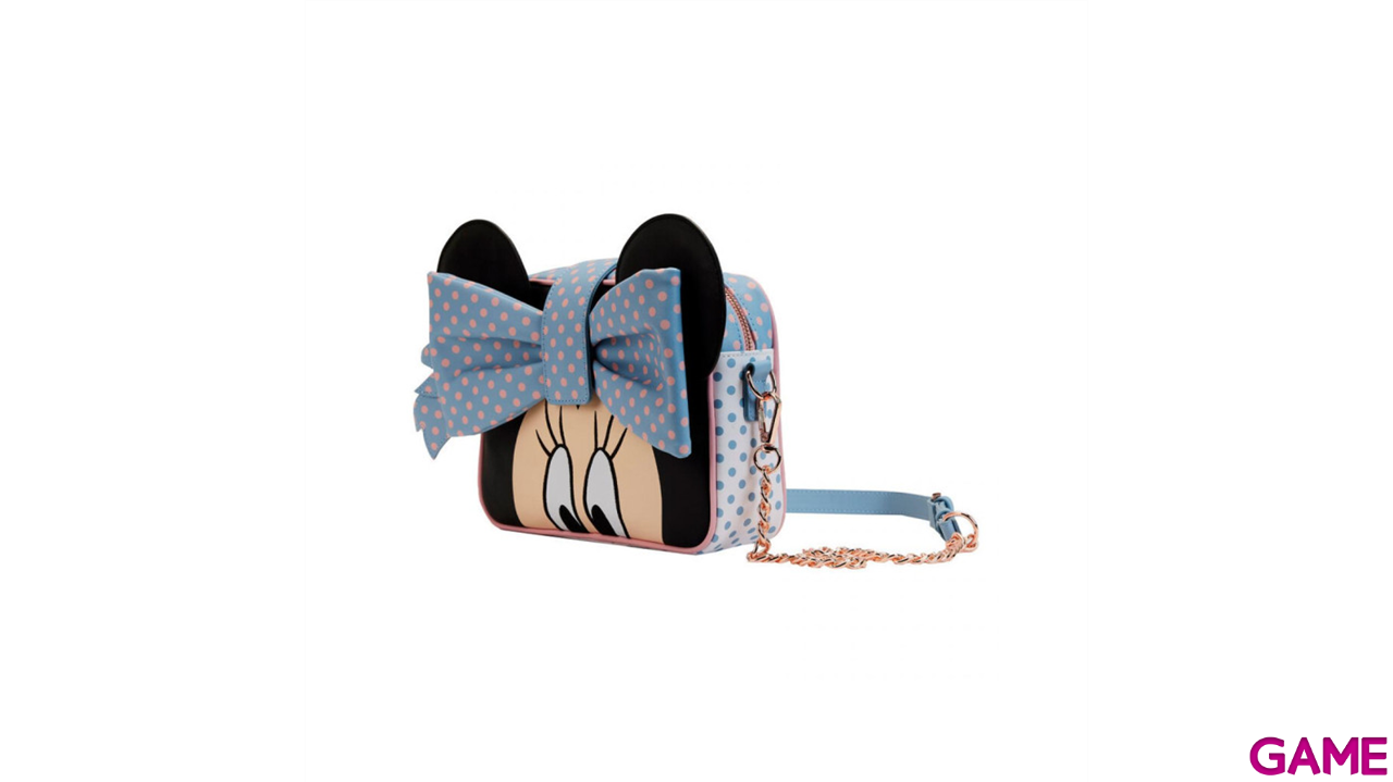 Bolso Pastel Polka Dot Minnie Mouse Disney-2