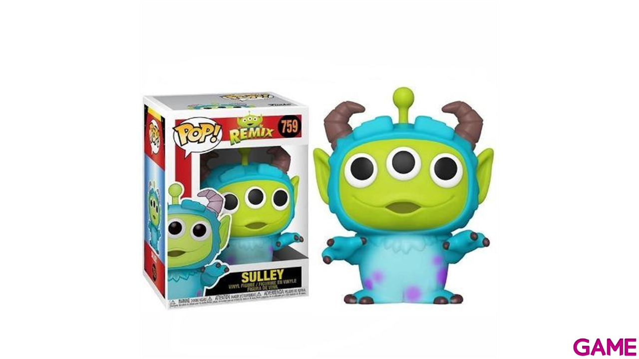 Figura POP Disney Pixar Alien Remix Sulley-1