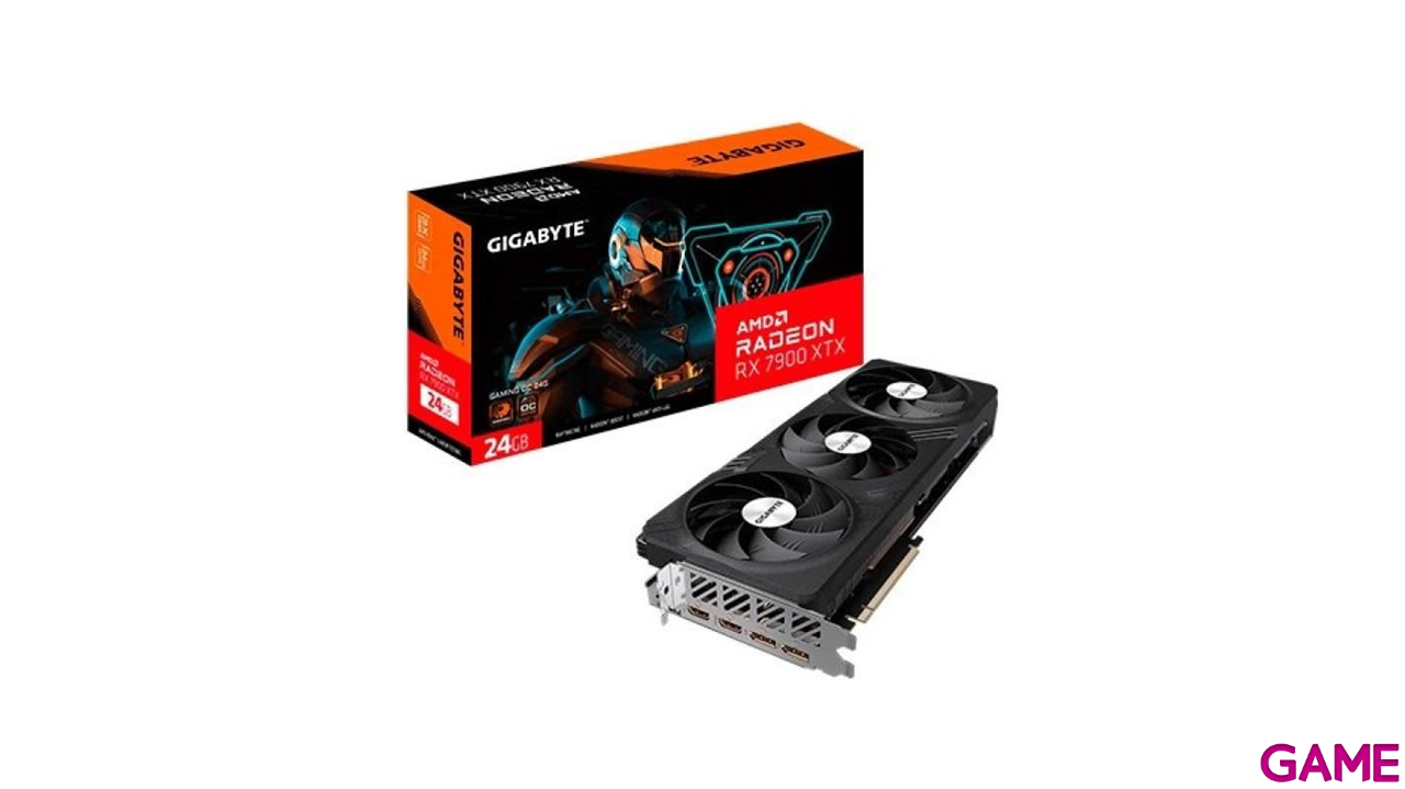 Gigabyte Radeon RX 7900 XTX Gaming OC 24GB GDDR6 - Tarjeta Grafica Gaming-0
