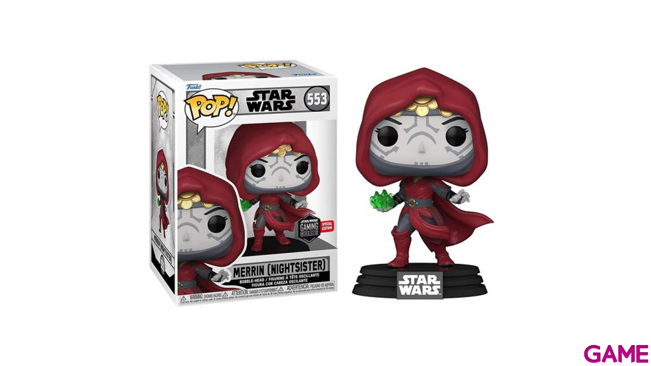 Figura POP Star Wars Jedi Fallen Order Merrin Nightsister Exclusive-1