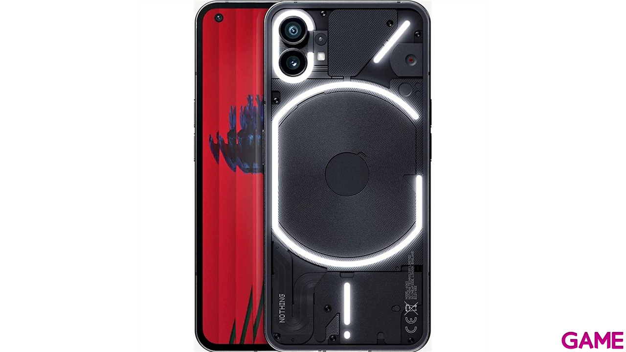 Nothing Phone 1 5G 12GB+256GB Negro - Telefono Movil-0