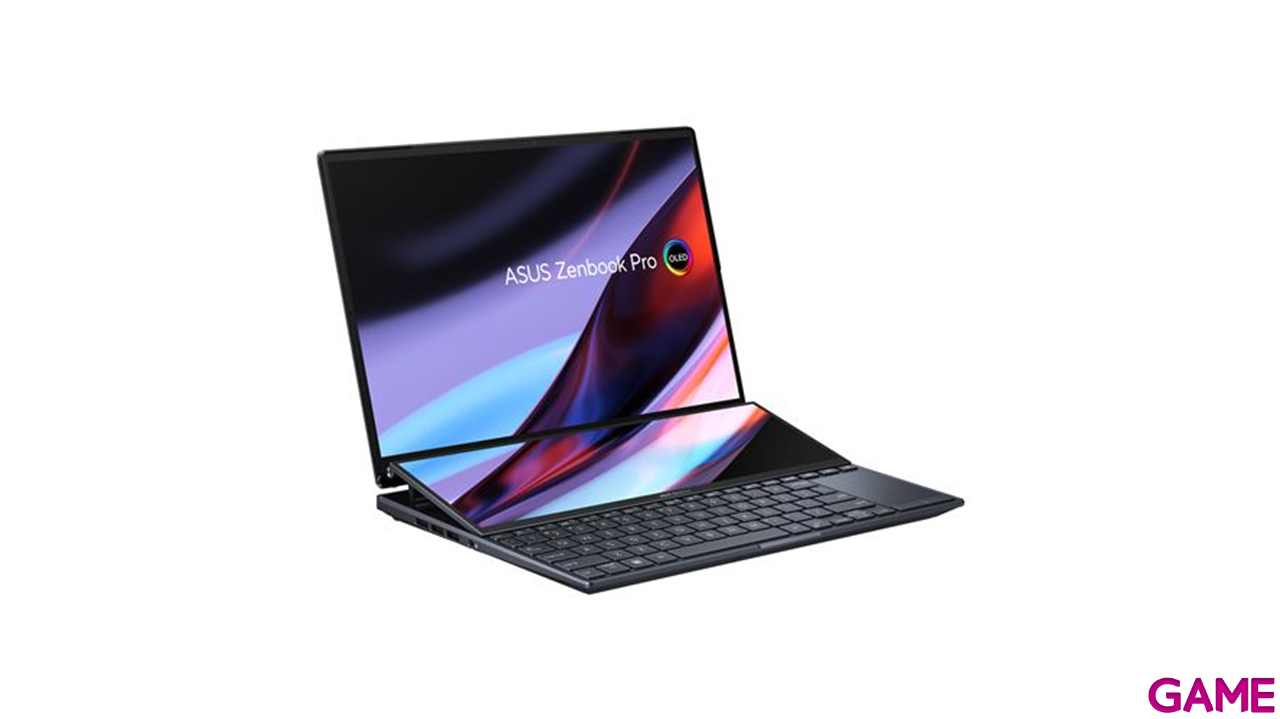 Asus ZenBook Pro 14 Duo OLED UX8402VV-P1018W i9-13900H - RTX 4060 - 32GB - 1TB SSD - 14.5´´ - W11 - Ordenador Portatil Gaming-0