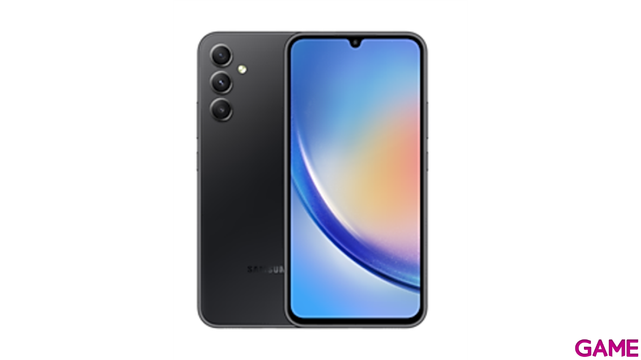 Samsung Galaxy A34 5G 128GB Grafito - Telefono Movil-0