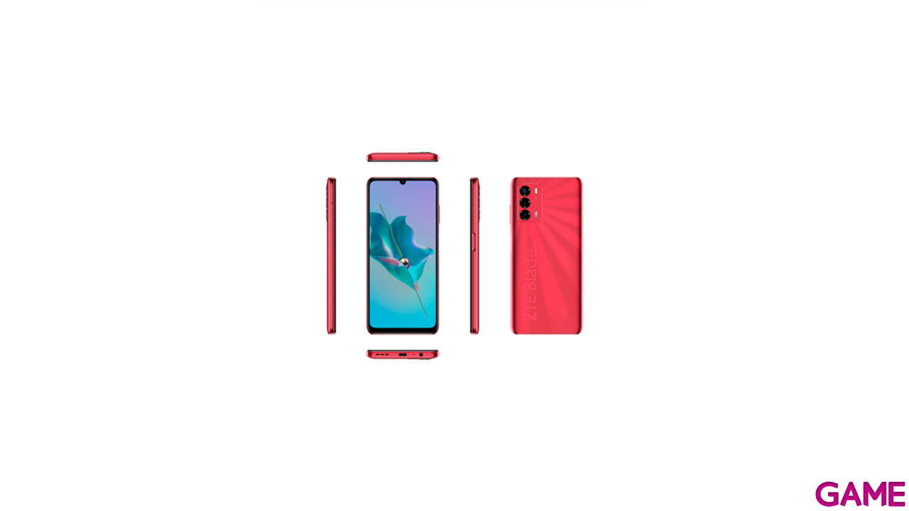ZTE Blade V40 Vita 128GB Rojo - Telefono Movil-2