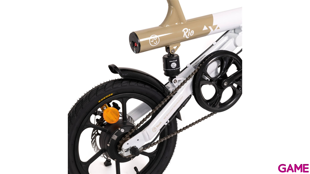 Youin Rio Urban 16´´ Beige - Bicicleta Electrica-1