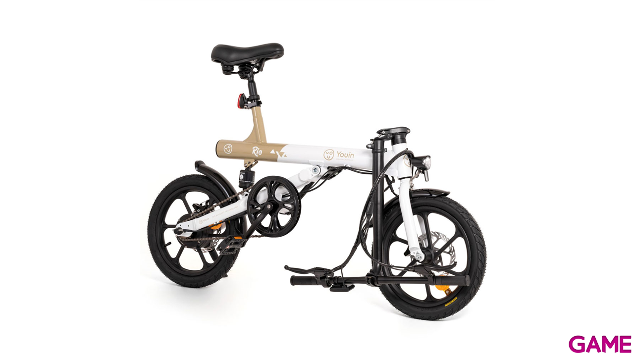 Youin Rio Urban 16´´ Beige - Bicicleta Electrica-4