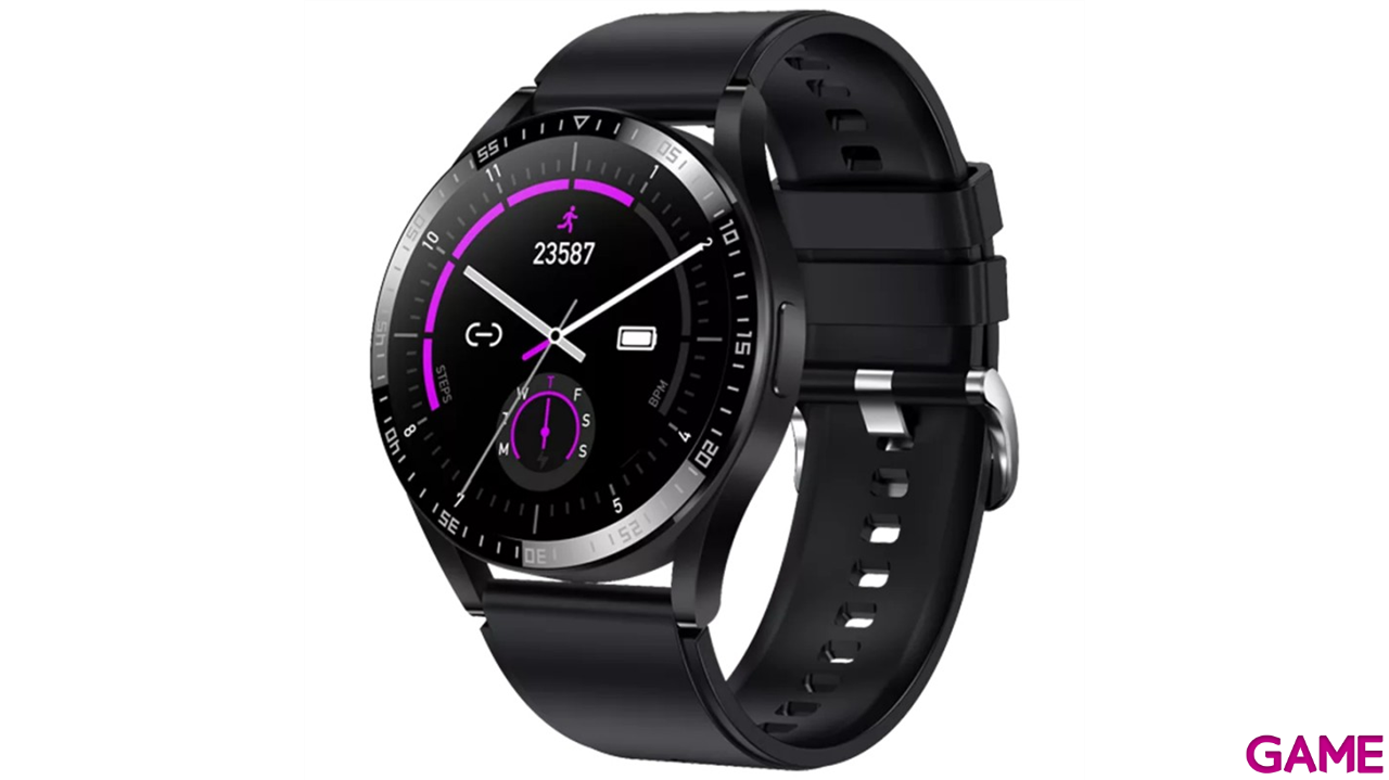 Denver SWC-372 IPS Negro - Reloj Inteligente-0