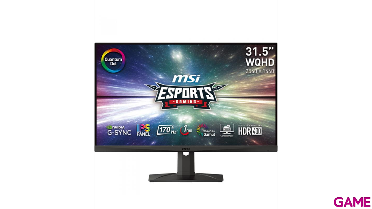 MSI MAG321QR QD 31.5´´ - IPS - 2K QHD - 170Hz - Wide - Monitor-1