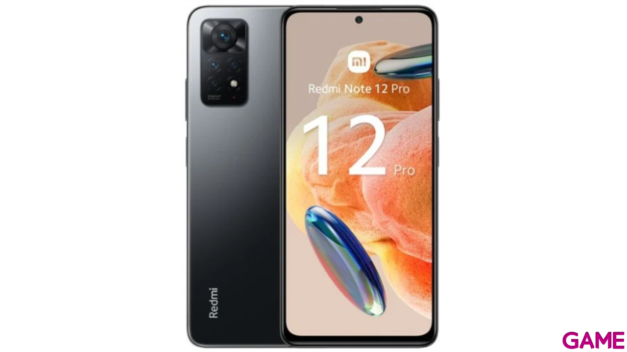 Xiaomi Redmi Note 12 Pro 128GB Gris - Telefono Movil-0