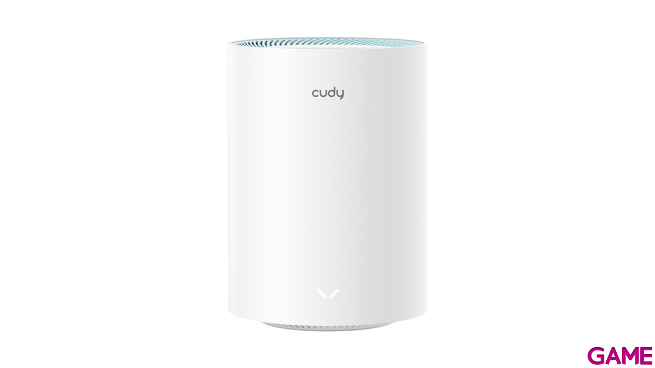 Cudy M1300 3-PACK sistema Wi-Fi Mesh (Wi-Fi en malla) Doble banda (2,4 GHz / 5 GHz) Wi-Fi 5 (802.11ac) Blanco 1 Interno-0