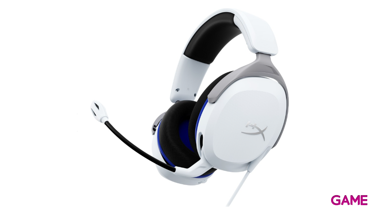 HyperX Cloud Stinger 2 Core PC - PS5 - Blanco - Auriculares Gaming-0