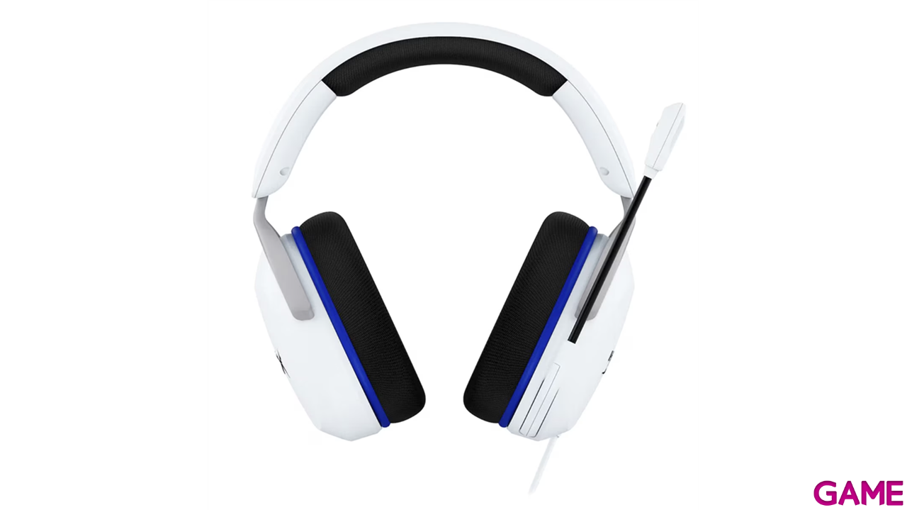 HyperX Cloud Stinger 2 Core PC - PS5 - Blanco - Auriculares Gaming-3
