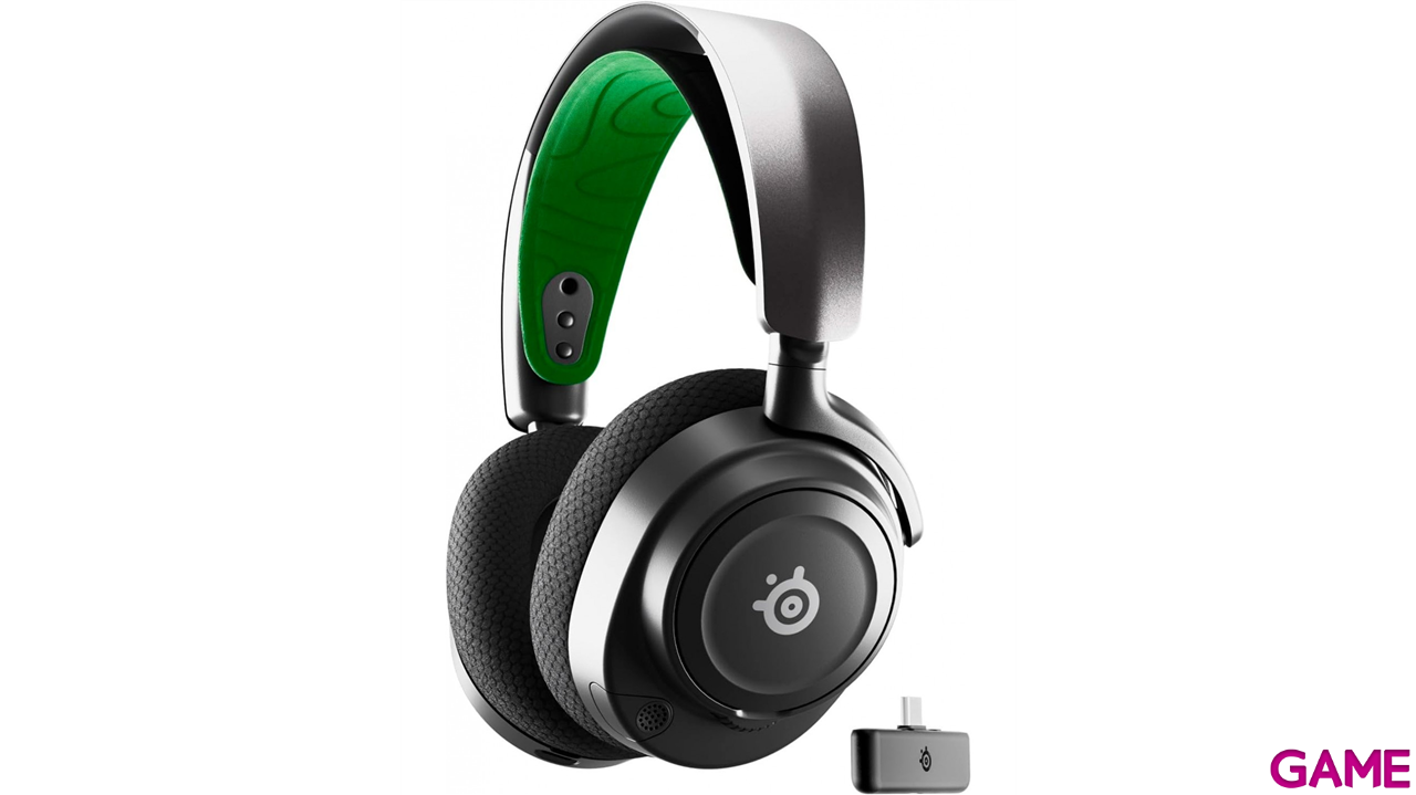 Steelseries Arctis Nova 7X Wireless USB C Negro Verde - Auriculares Gaming-5