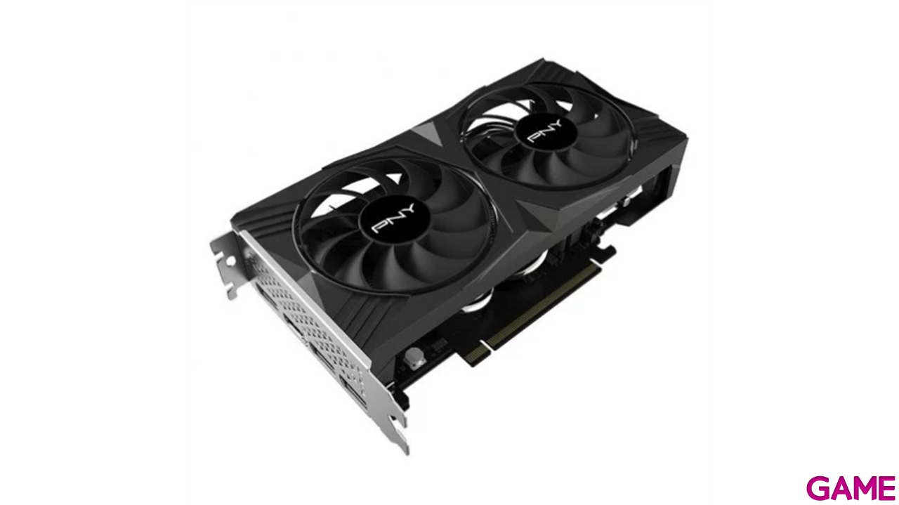 PNY GeForce RTX 4060 Verto Dual Fan 8GB GDDR6 DLSS 3 - Tarjeta Grafica Gaming-0