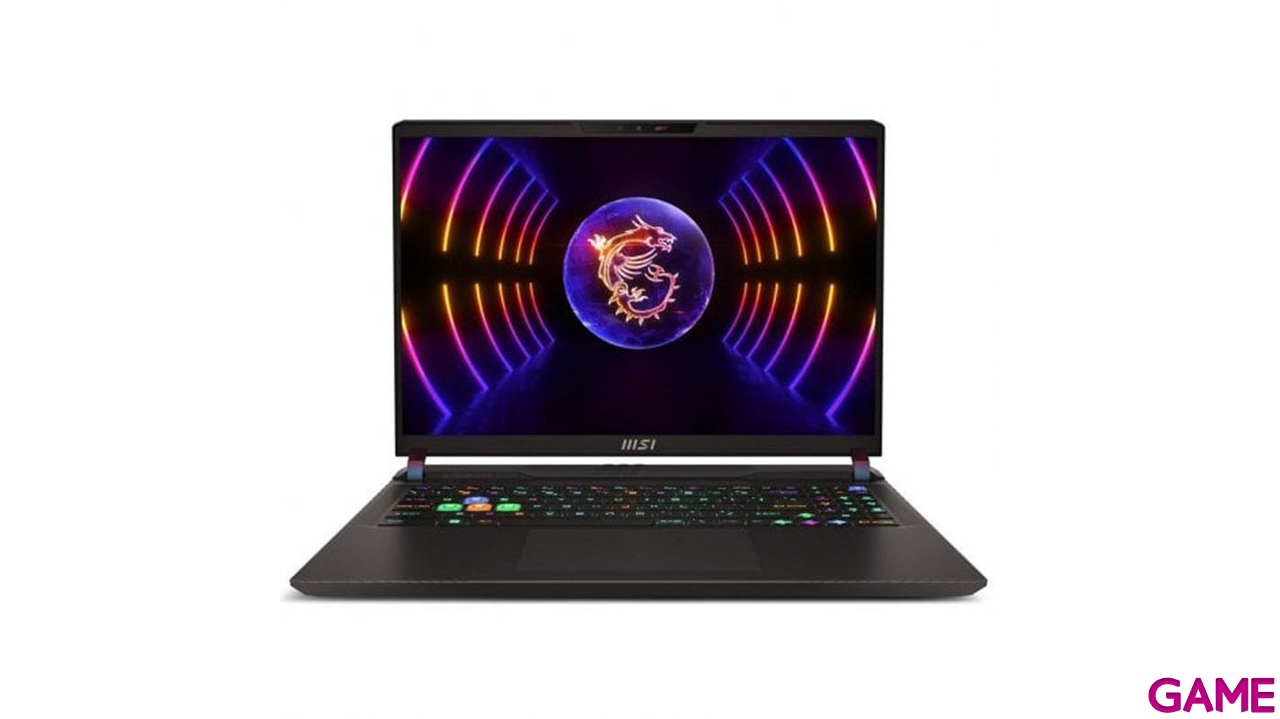 MSI Vector GP68HX 13VH-095ES i9-13th - RTX 4080 - 32GB - 1TB SSD - 16´´ - W11 - Ordenador Portatil Gaming-0