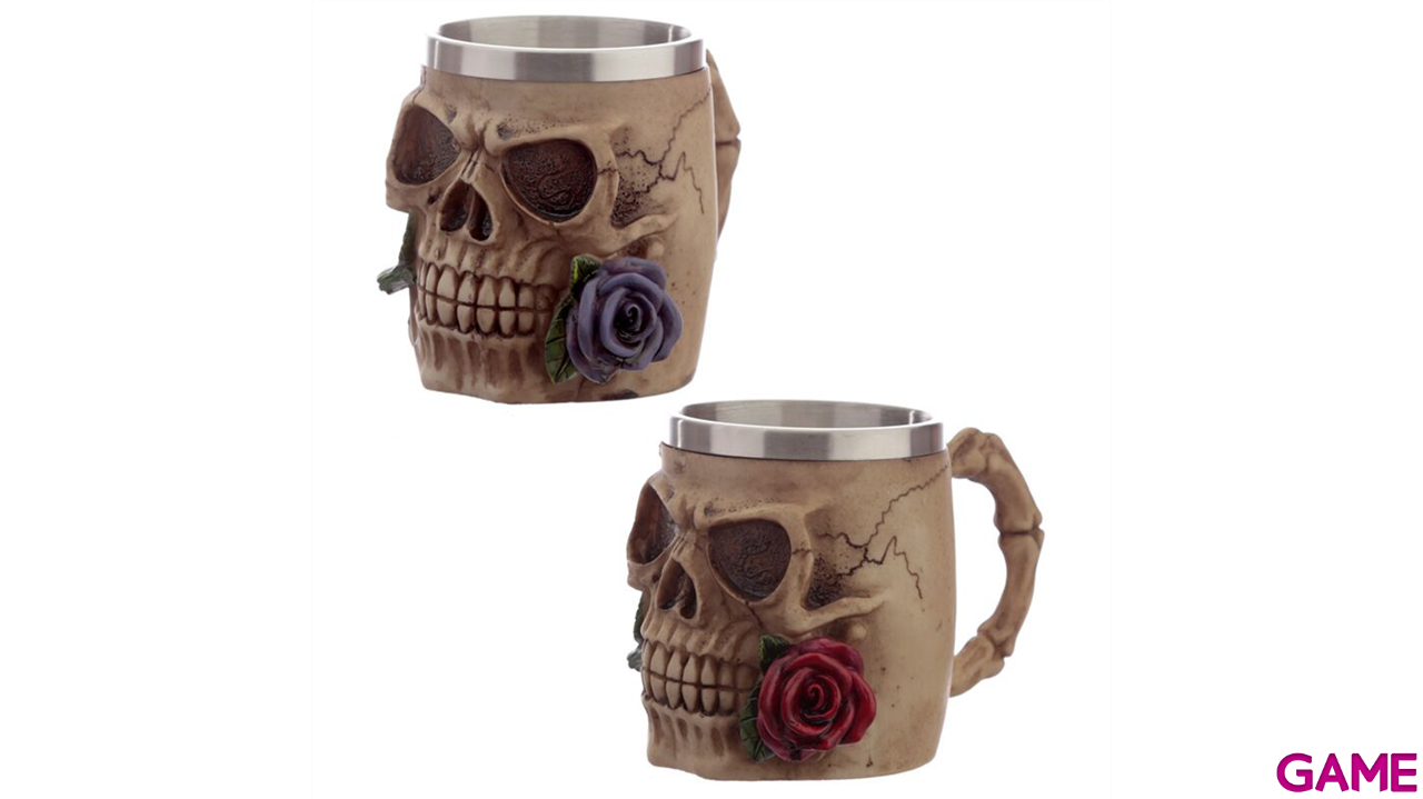 Taza Calavera y Rosas surtido-0