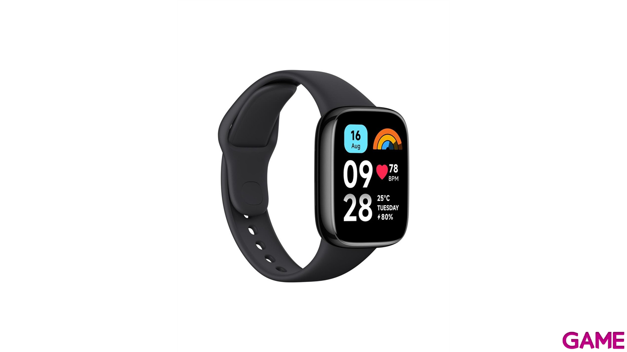 Xiaomi Redmi Watch 3 Active 47mm Negro - Reloj Inteligente-3