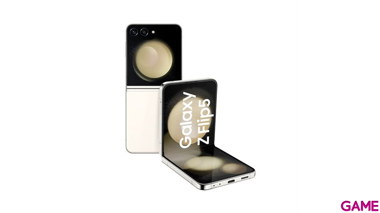 Samsung Galaxy Z Flip5 256GB Crema - Telefono Movil-0