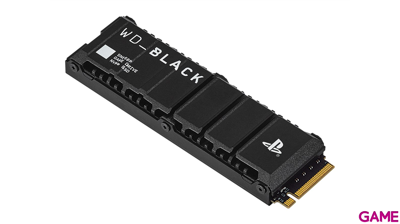 Disco Duro Interno WD_Black SN850P M.2 1TB SSD PCI Express 4.0 NVMe con disipador -Licencia oficial--2