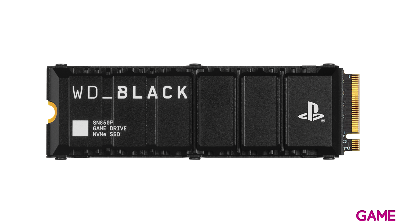 Disco Duro Interno WD_Black SN850P M.2 1TB SSD PCI Express 4.0 NVMe con disipador -Licencia oficial--7