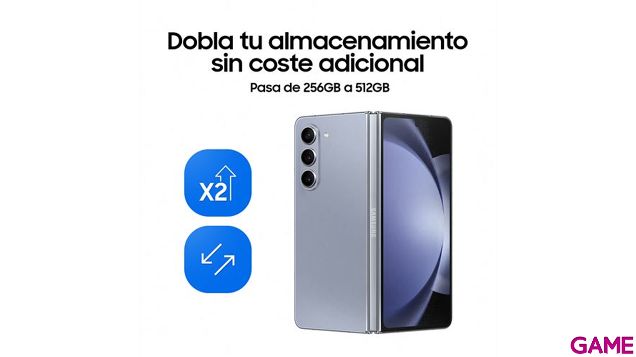 Samsung Galaxy Z Fold5 512GB Azul - Telefono Movil-1