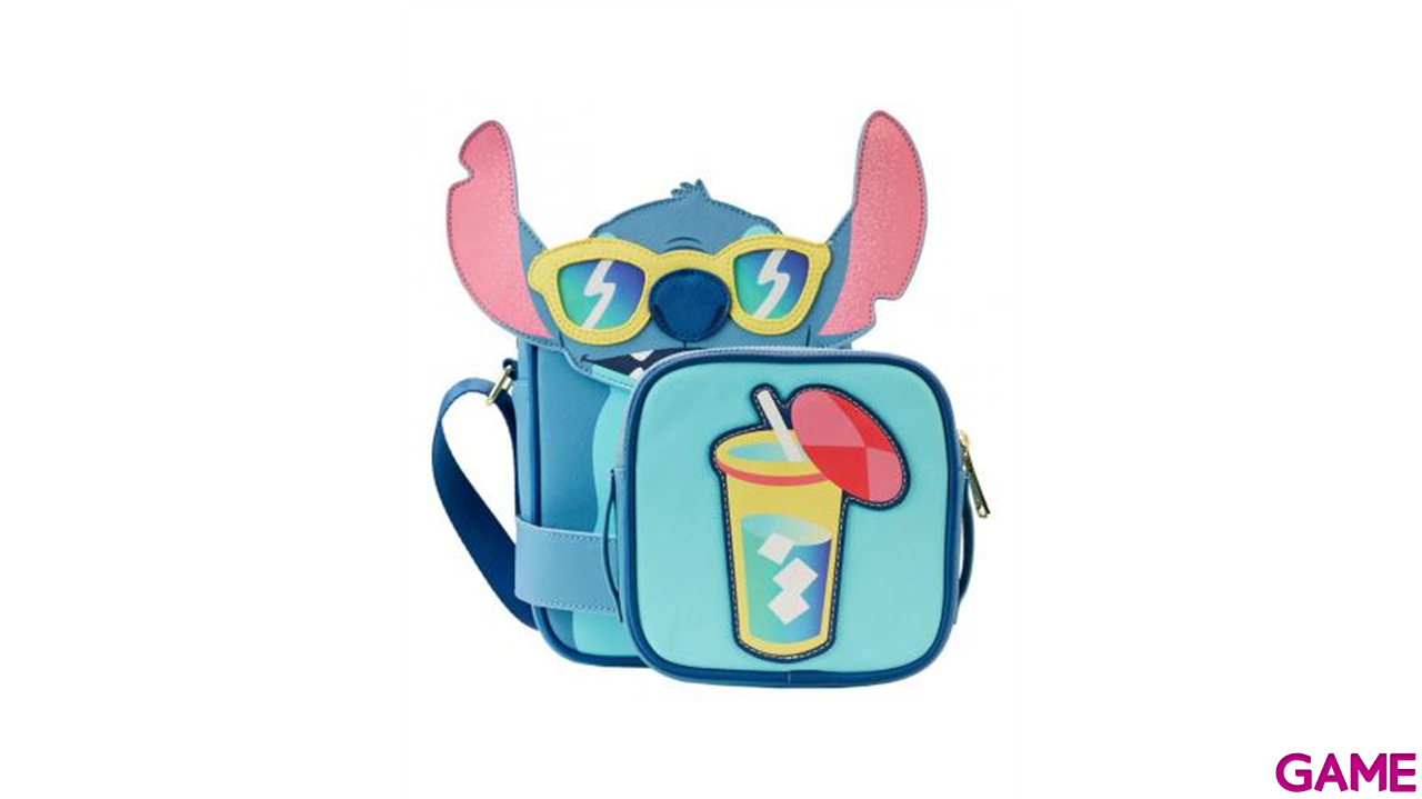 Bolso bandolera Dia de playa Stitch Disney Loungefly-0