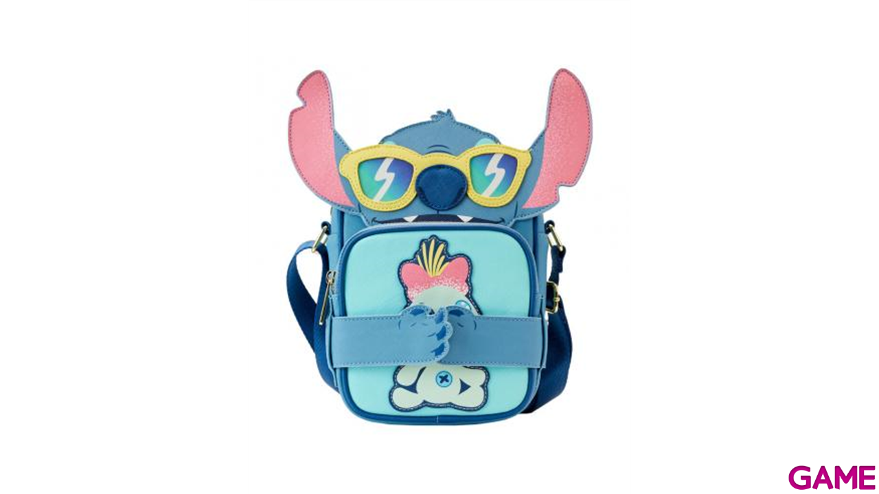Bolso bandolera Dia de playa Stitch Disney Loungefly-1