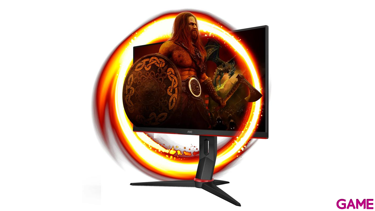 AOC G2 Q24G2A/BK 23.8´´ - LED - 2K QHD - 165Hz - Monitor Gaming-1