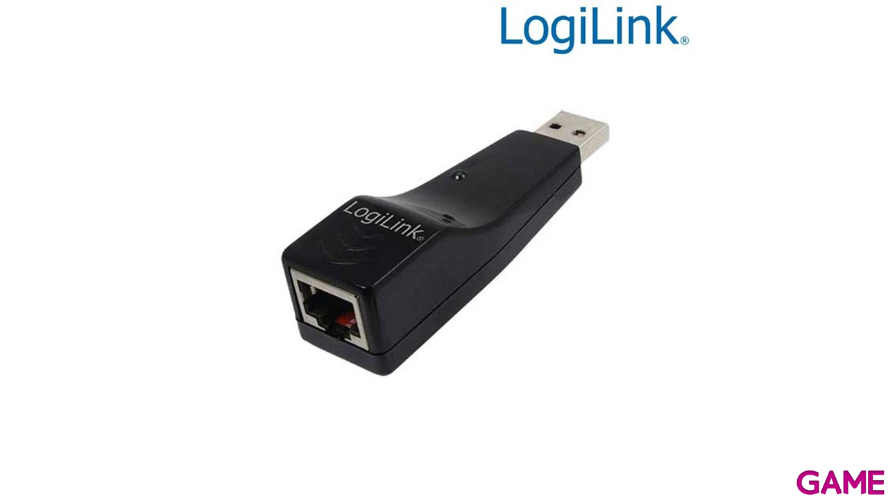 ADAPTADOR USB A RJ45 LOGILINK UA0025C ePRINTER CB863A UA002-0