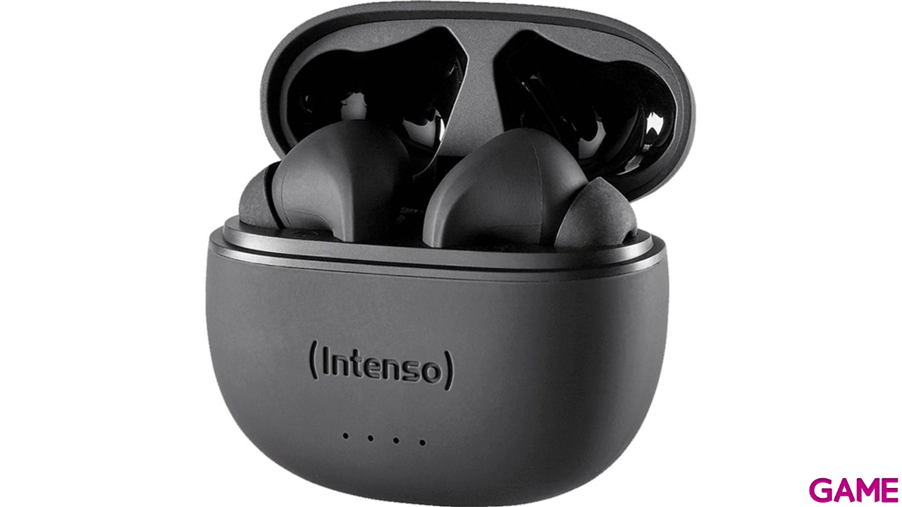 Intenso Black Buds T300A In Ear Negro - Auriculares-0