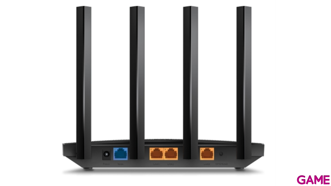 TP-Link Archer AX12 router inalámbrico Ethernet rápido Tribanda (2,4 GHz/5 GHz/5 GHz) Negro-1