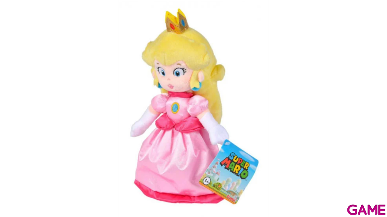 Peach Peluche 30 Cm Super Mario Nintendo-1
