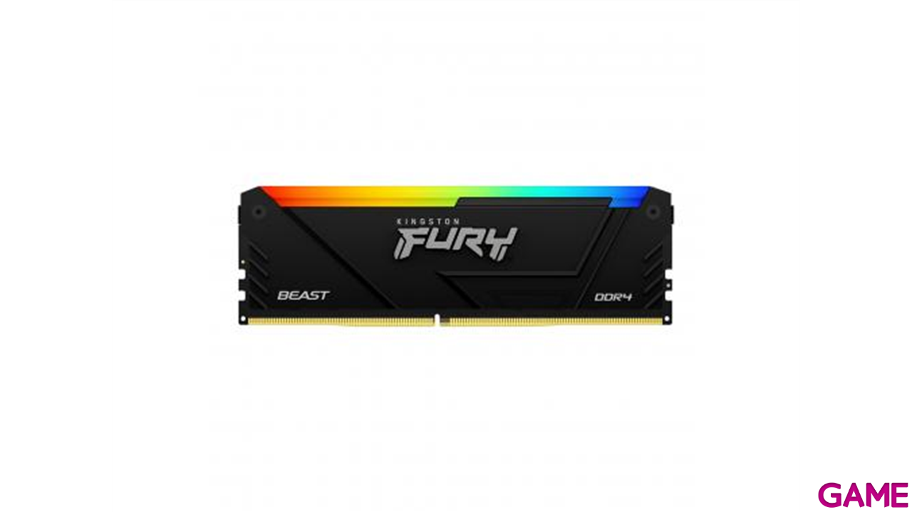 Kingston Technology FURY Beast RGB 32GB 2x16GB DDR4 3200 MHz - Memoria RAM-0