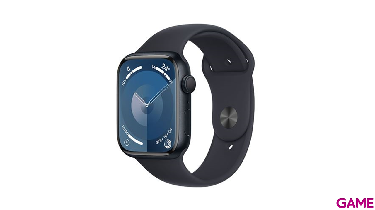 Apple Watch Series 9 45mm GPS Midnight - Reloj Inteligente-0