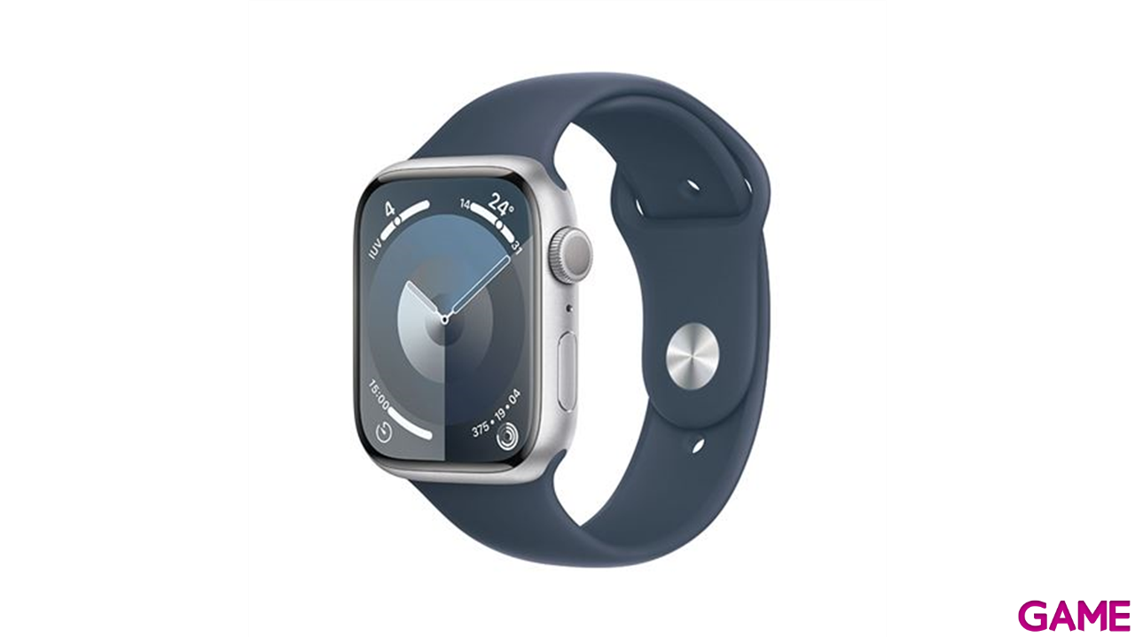 Apple Watch Series 9 45mm GPS Plata - Reloj Inteligente-0