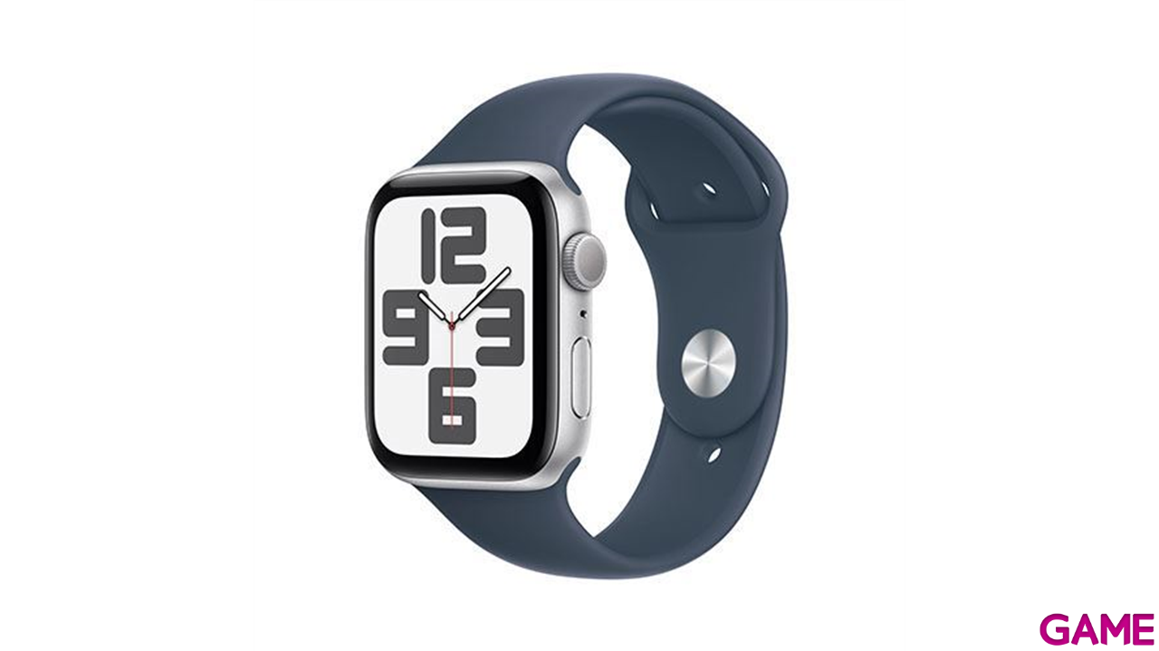 Apple Watch SE OLED 44mm GPS Plata - Reloj Inteligente-0