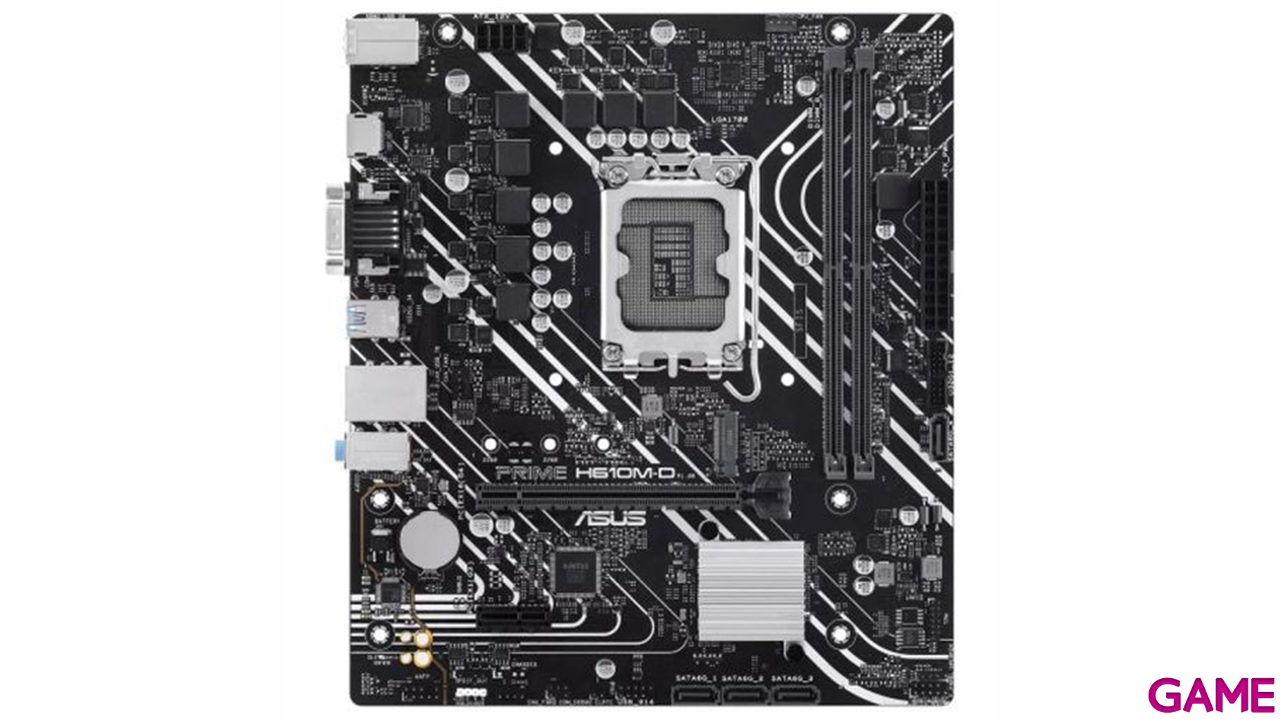 Asus Prime H610M-D 1700 M-ATX - Placa Base-0