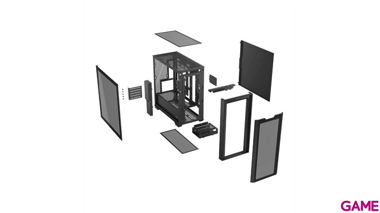 Asus A21 Black Mini torre - Caja Ordenador-1