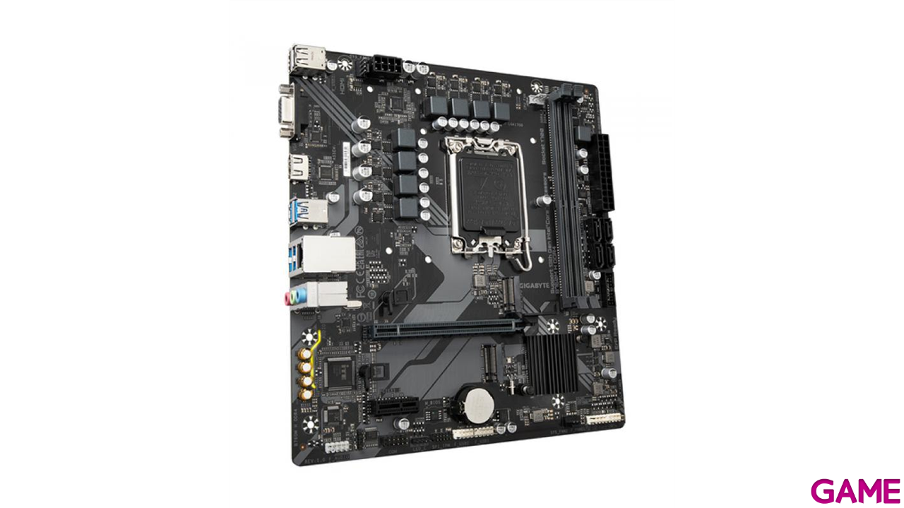 Gigabyte B760M H DDR4 (rev. 1.0) LGA 1700 micro ATX - Placa Base-2